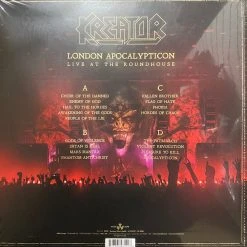 Famous Rock Shop/Vinyl Records Kreator London Apocalypticon Live At The Roundhouse Vinyl 2LP