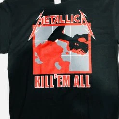 Famous Rock Shop Band T-Shirts Metallica T-Shirt Kill Em All .