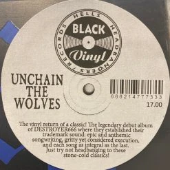 Famous Rock Shop Destroyer 666 Unchain The Wolves Limited Edition Vinyl -Famous Rock Shop image f3b7a6a8 aab7 4cf7 94c4 b4d8daacb9ee 800x